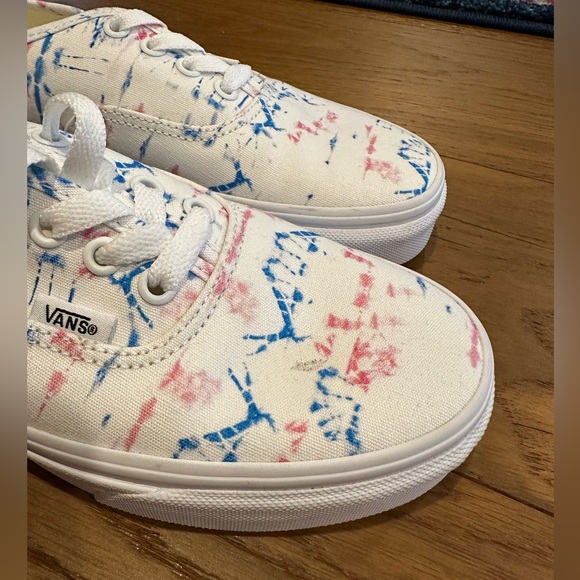 Madewell x Vans lace up sneakers - tie dye canvas W size 7 M size 5.5 - Picture 7 of 8